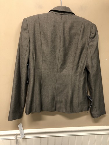 Trío New York Brown Blazer Talla 6 Nuevo con Etiquetas - Imagen 2 de 6