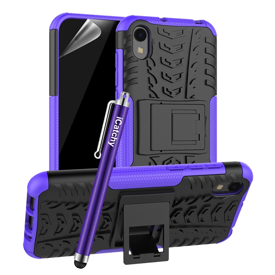 For Huawei Honor 8s case Hybrid Heavyduty Shockproof Armor Honor 8S Phone Cover - Image 4 of 4