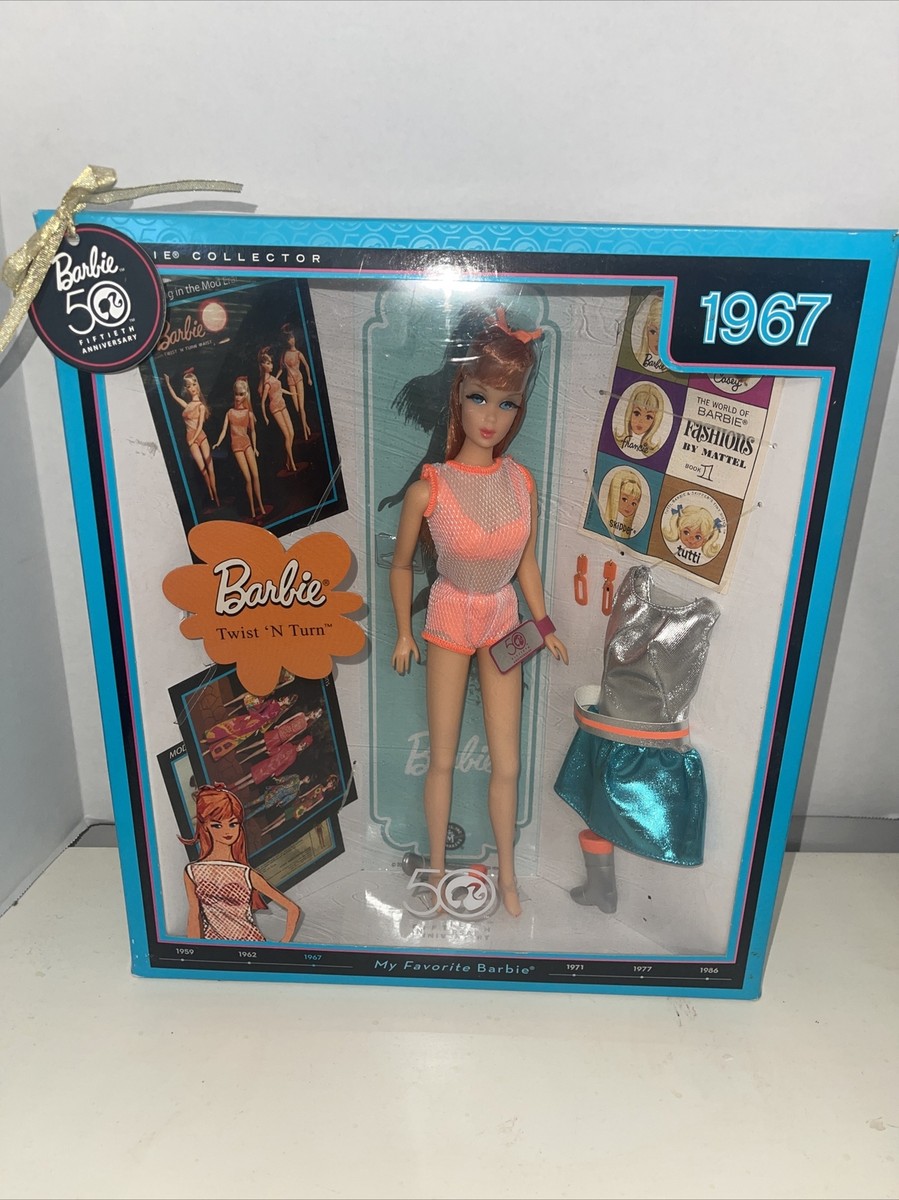 50th Anniversary My Favorite Barbie 1967 Twist 'N Turn