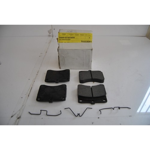 FERODO Brake Pad Set For PIAGGIO BEVERLY 500 2002-2005 – Front & Rear, FDB2074EF, Black