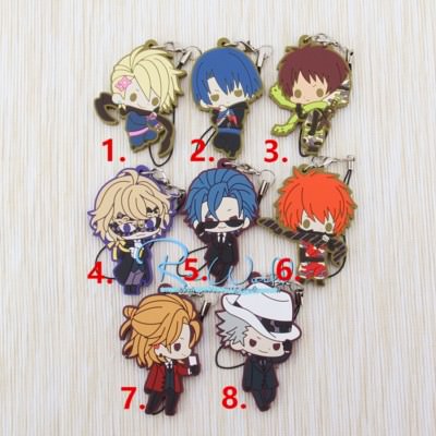Hetalia Axis Powers Rubber Strap Keychain - Japan Anime APH