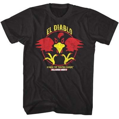 Talladega Nights Men's Shirt El Diablo Sport Movie Graphic Tees
