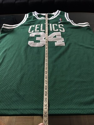 Vintage Nike Boston Celtics Paul Pierce Basketball Jersey Green