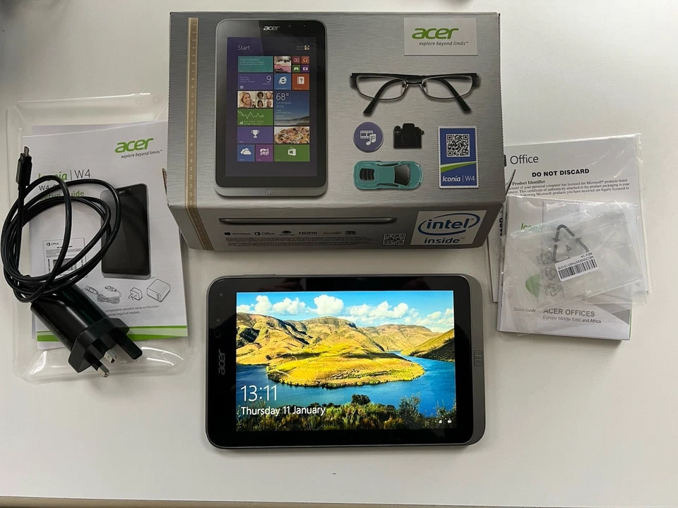 ACER ICONIA W4 Windows 10 Touchscreen Tablet - Image 2 of 4