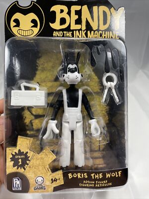 Phatmojo Bendy and The Ink Machine Boris 5in Action Figure