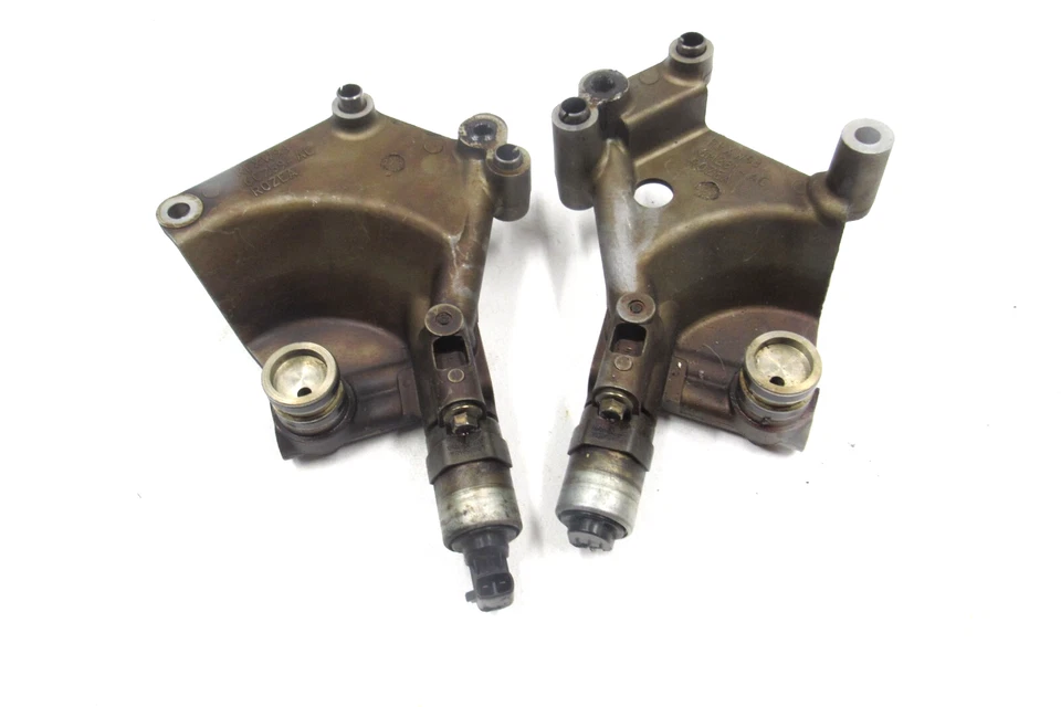 99-03 Jaguar XK8 XJ8 delantero izquierdo derecho árbol de levas solenoide de distribución con soporte OEM Foto 3 de 4