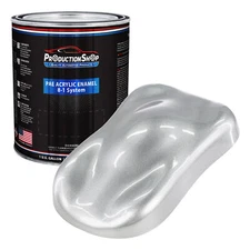 ProductionShop 1 Gallon High Gloss Galaxy Silver Acrylic Enamel Auto Paint