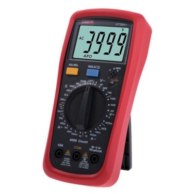 UNI-T Digital Multimeter UT39A+ 4000 Counts Manuelle Bereichsauswahl