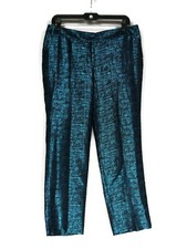 Express Editor Green Marled Stretch Pullon Casual Pants Size 8