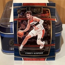 2021-22 Select Corey Kispert 81 Washington Wizards Basketball Card 1I