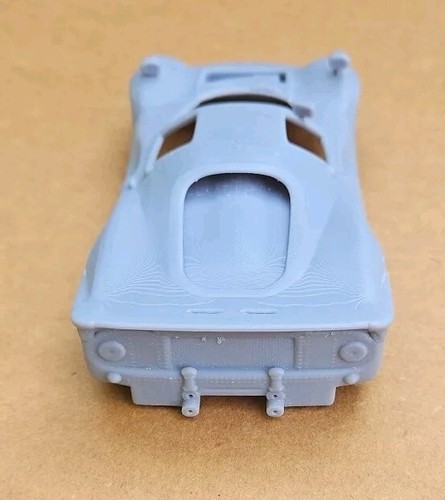ABS-LIKE RESIN 3D PRINTED 1/24 1967 FERRARI 330 P4 BODY - Picture 7 of 9