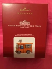 Hallmark Keepsake Ornament 2020 Cookie Monster’s Foodie Truck Sesame Street new