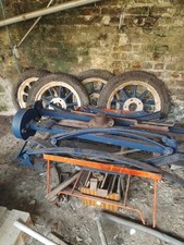 Vintage Collectable Horse Cart Wheels, Set of 4, for Shepherds Hut