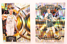 Kristi Toliver 2024 Select Premier & Concourse SILVER FLASH PRIZMS WNBA Mystics