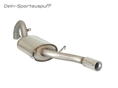 Ragazzon stainless sport exhaust Alfa Romeo 75 3.0l V6 141kW 80mm round rolled