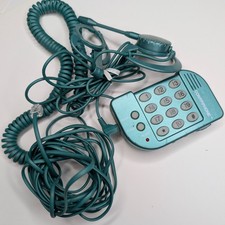 Vtg Conair HAC SW8260 Teal Handset Portable Phone Keypad PARTS / REPAIR Retro