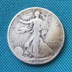 1939 Walking Liberty Half Dollar 50C Silver 0.9 Fine Philadelphia Circulated
