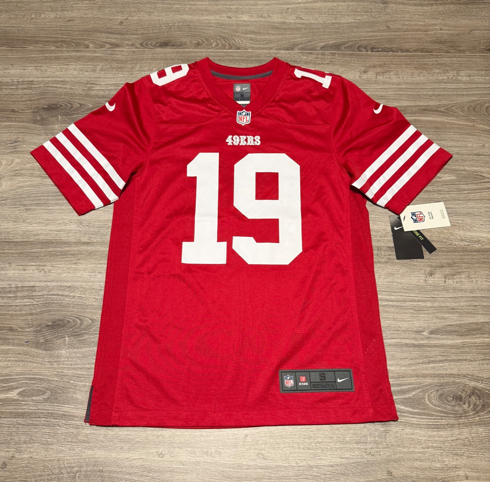 Deebo Samuel #19 San Francisco 49ers Nike On Field Football Jersey Men's Small