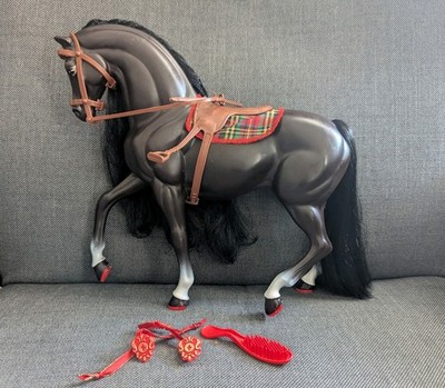 Barbie Pferd Champion 1991 Guter Zustand Mit Zubehör Und 4 Hufeisen Rarität