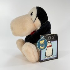 Vintage 1985 Opus Bloom County Plush Mini Stuffed Animal Dakin Tag B. Breathed