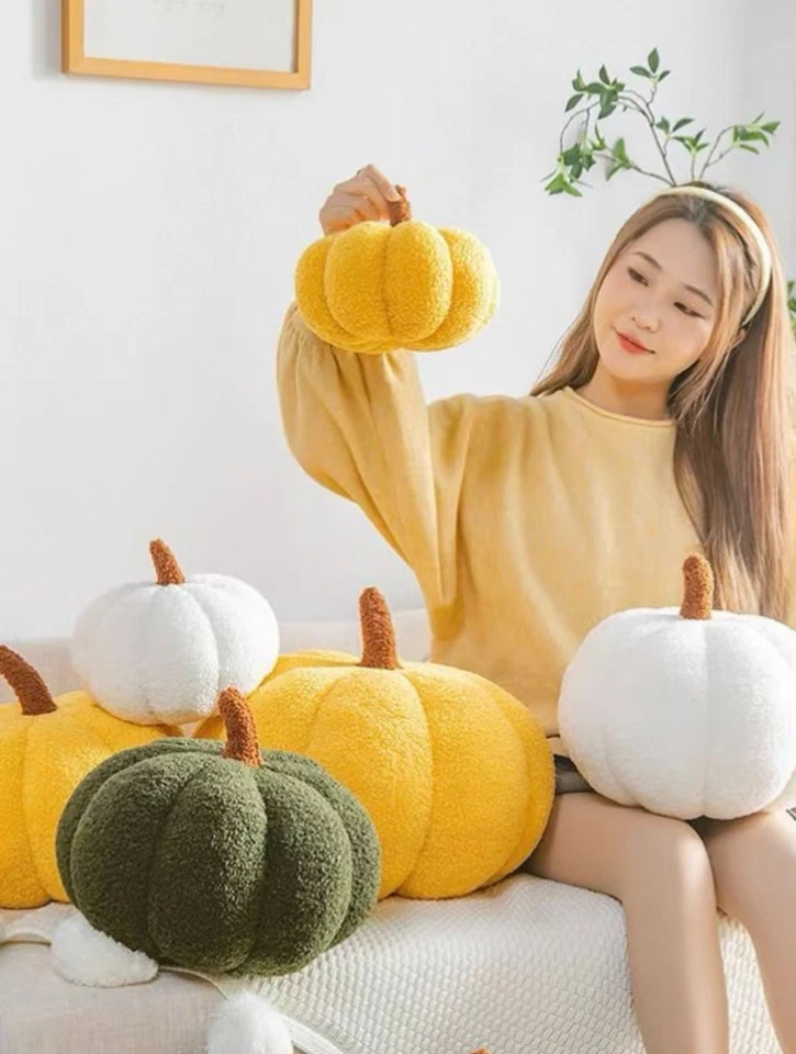 Halloween Pumpkin Pillows Pumpkin Throw Pillows for Living Room - Image 4 of 4