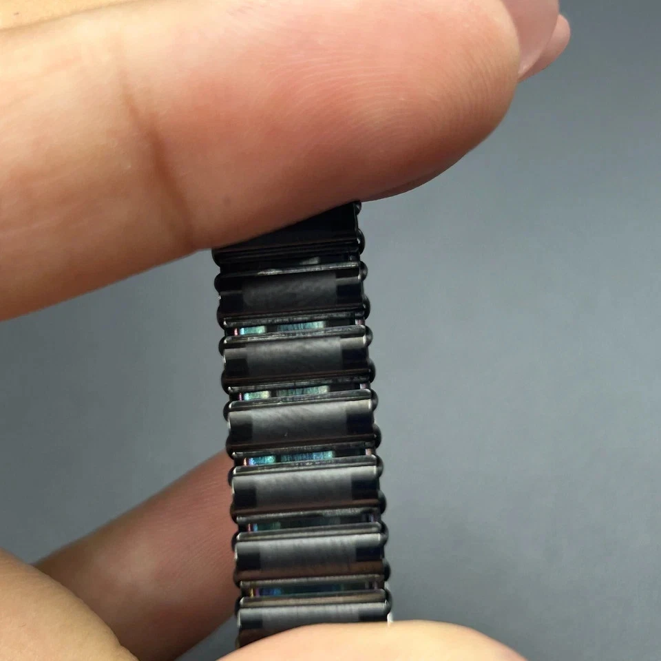 5CT Round Cut Lab Created Diamond Mens Adjustable Bracelet 14K White Gold Finish - Image 4 of 4