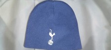 Tottenham Hotspur FC Beanie Hat Navy Blue 100% Organic Cotton Spurs Crest NWOT