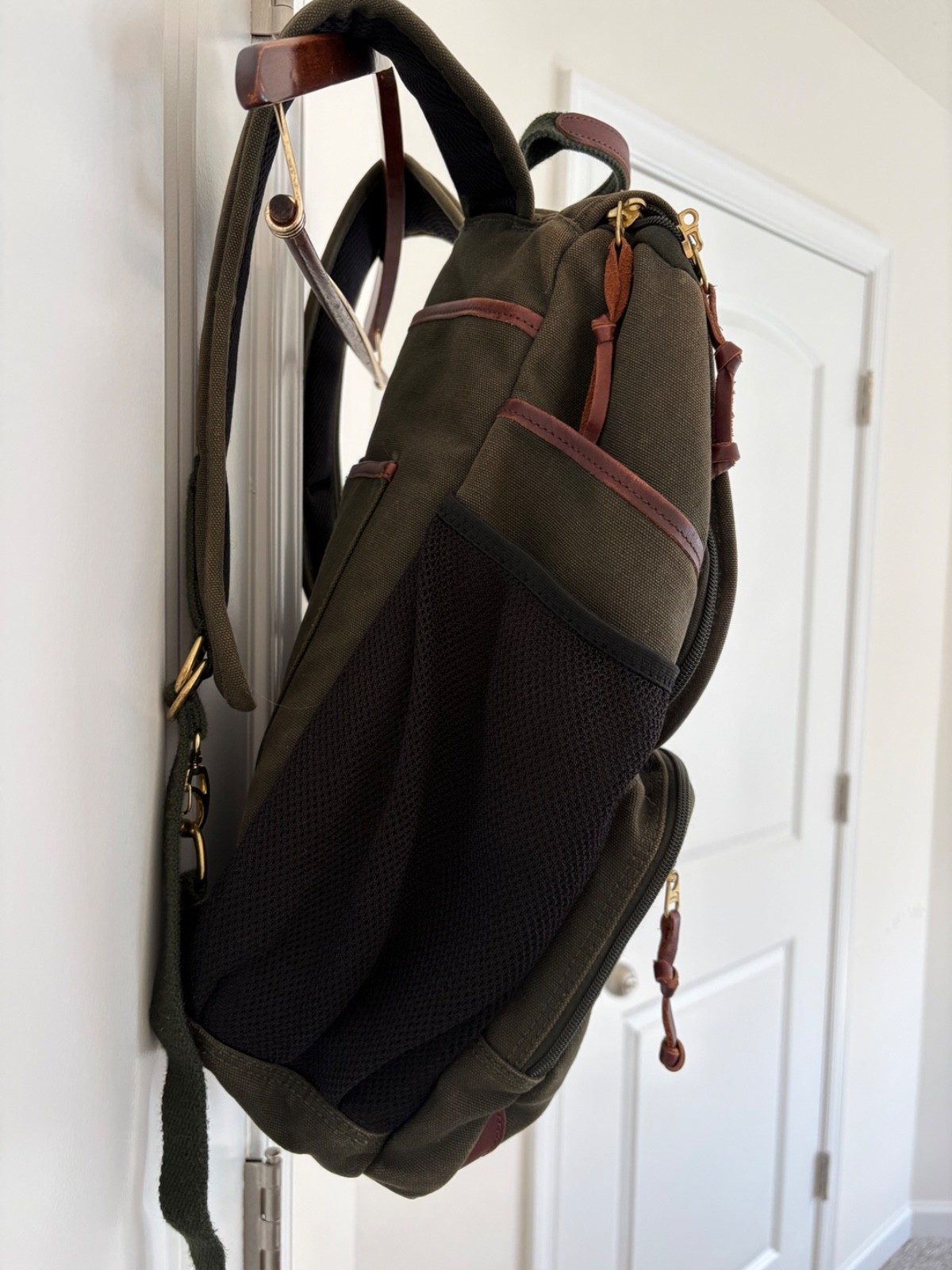 Orvis Battenkill Backpack - Canvas & Leather - image 3