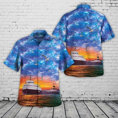 SS Edmund Fitzgerald Hawaiian Shir