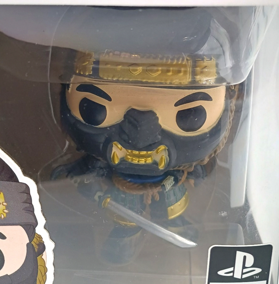 Figurine Pop PlayStation #621 pas cher : Jin Sakai avec Éclaboussures de Sang (Ghost Of Tsushima
