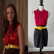 ASO BLAIR WALDORF ALICE AND OLIVIA DRESS
