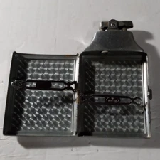 Ronson Vintage Mastercase Lighter Cigarette Case Made In USA