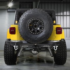 Smittybilt 77714 Src Gen 2 Rear Bumper - Black For 2018-2025 Jeep Wrangler Jl