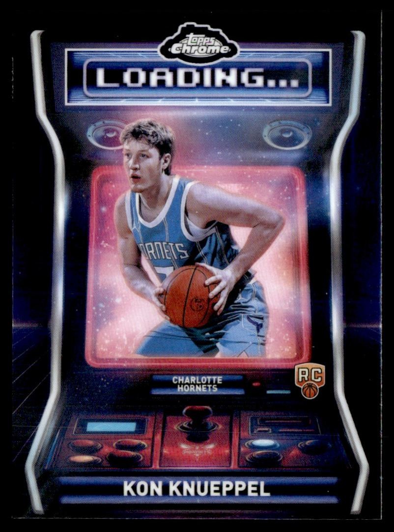 2025-26 Topps Chrome Loading Kon Knueppel #LD-13 C