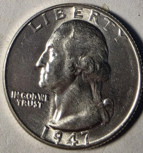 1947 Washington Silver Quarter BU *UNCIRCULATED* MS GEM BU..