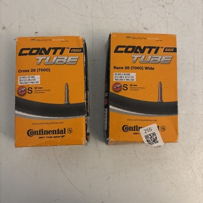 Continental Race 28 Schläuche x 2 700c Räder Reifen 25-32mm 42mm Presta Ventil