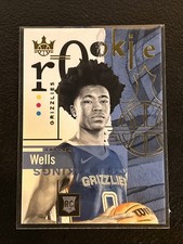 2024-25 Panini Court Kings Rookies I #109 Jaylen Wells, Memphis Grizzlies Rookie