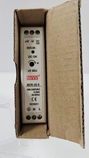  MDR-20-5 Power Supply 100-240VAC DIN Rail Mount《NIB》Priced To Sell U.S. Seller