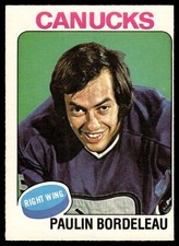 1975-76 O-Pee-Chee Vintage Hockey Paulin Bordeleau #151 VIEW SCAN