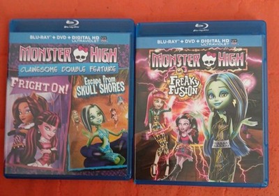 Monster High: Clawesome Double Feature [Blu-ray And freaky fusion. 