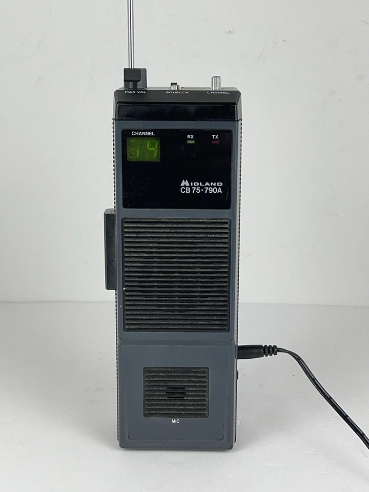 Paquete De Colección Midland CB 75-790A Radio y MayfairClassic Grabadora de Cinta Carrete a Carrete Foto 2 de 4