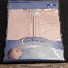 Baby Sleeps Safe Infant Sleep Sack PINK Size 0-9 Months NEW/SEALED