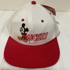 Mickey Mouse Kids Hat Vtg Mickey For Kids Snapback Cap New With Tags