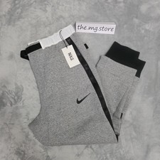 Nike x SACAI Fleece Pants Dark Gray Men's Sz L CW2187 063 NWT