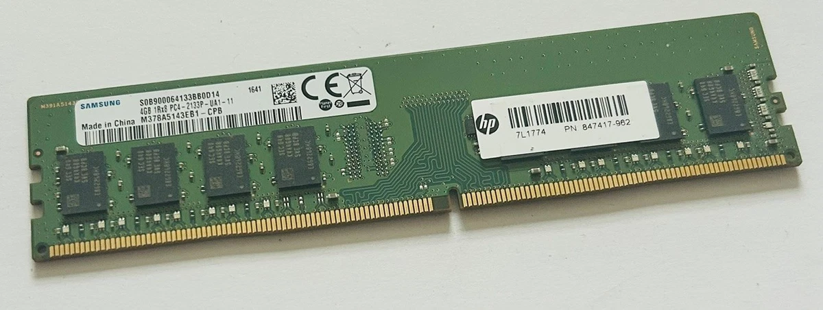 Las mejores ofertas en Samsung DDR4 SDRAM 4 GB de capacidad por