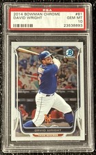 Top 10 David Wright Baseball Cards 30