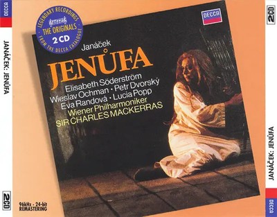 2xCD Janáček Jenůfa FATBOX + LIBRETTO Decca