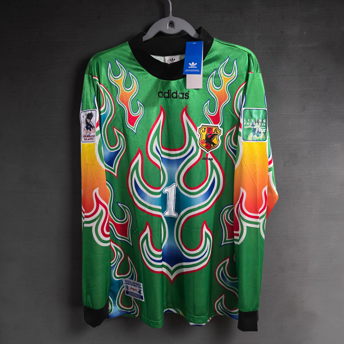 JAPAN GOALKEEPER 1998 - 若林 源三 (Wakabayashi Genzō) - XL (Run