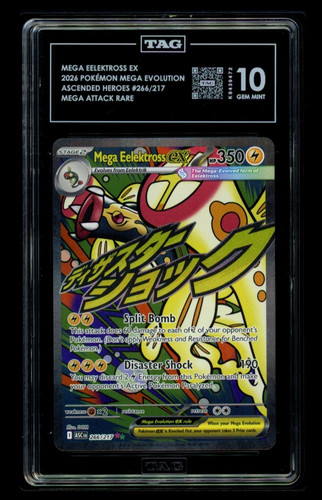 Mega Eelektross ex graded TAG 10 for sale on eBay