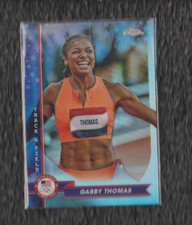 2024 Topps Chrome US Olympic Gabby Thomas REF